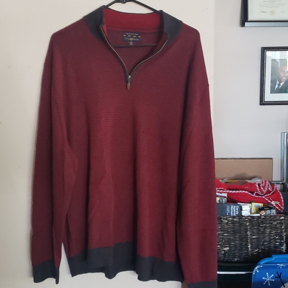 1/4 Zip Dress up or down Sweater